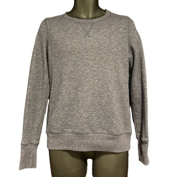 Tek Gear Heather Blue Sweatshirt w/ Thumb Holes Men’s Small - Picture 1 of 4